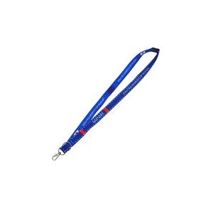 3/4" Lanyard With Metal Lobster Clip & Safety Breakaway