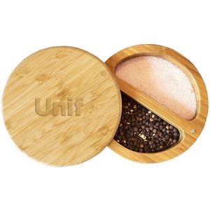 Bamboo Slide-Lid Salt Box