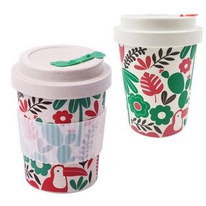 Takeaway Biodegradable Customized Coffee Cups with Lids