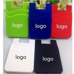 Double Insert Position Silicone Wallet