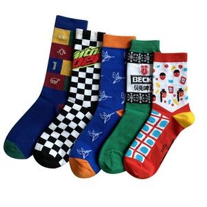 Jacquard Socks Casual Sports Socks