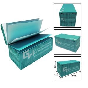 Container Sticky Notes Pad