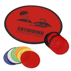 10 Foldable Polyester Frisbee