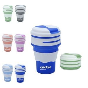 12oz. Portable Silicone Water Cup