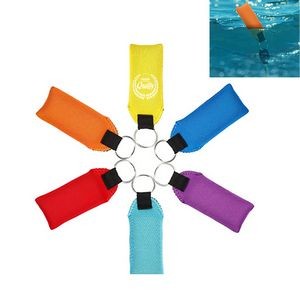 Floating Waterproof Floatable Foam Neoprene Keychain