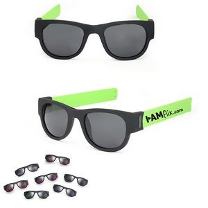 Silicone Foldable Slap Sunglasses