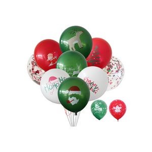 12 Advertising Pearl Color Balloons