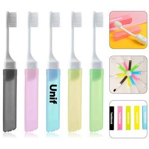 Portable Adult Foldable Toothbrush