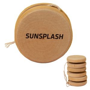 Natural Wooden Yoyo for All Ages - 1.96''