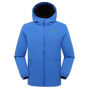 Classic Hooded Soft Shell Jacket