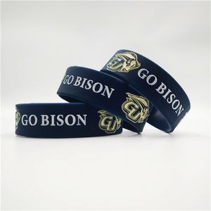 Custom Debossed Broad Silicone Bracelets
