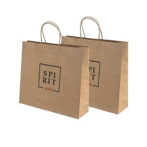 Brown Kraft Paper Shopping Bag