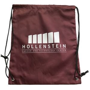 Solid Custom Drawstring Bag