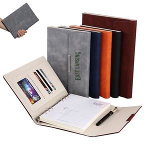 A5 Pu Leather Binder Notebook