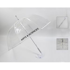 Auto Open Clear Umbrella