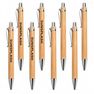 Eco-Friendly Recycled Bamboo Ballpoint Pen