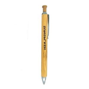 Bamboo Writer Pen With Mental Clip