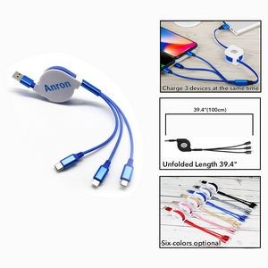 3 In 1 Usb Charging Cable