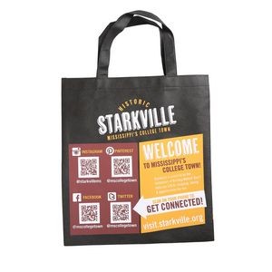 Flat Non-Woven Promotional Tote Bag