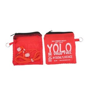 Sporty Ear Buds In Custom Imprinted Pouch