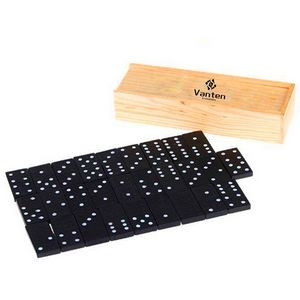Dominos in Wood Box