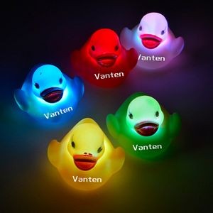 LED Flashing Rubber Duck