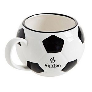 Football Shaped Ceramic Mug