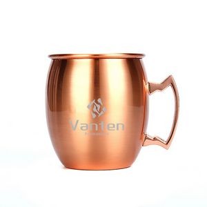 Copper Plated Stainless Steel Moscow Mule Mug