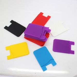 Silicone Sticky Wallet Card Holder