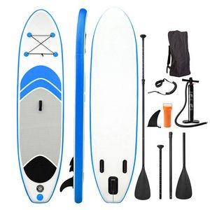 10'6''x30''x6'' Beginner Inflatable SUP Stand Up Paddle Board