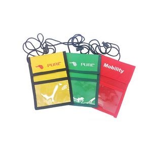 MultiPocket Credential Wallet for Trade Show Holders