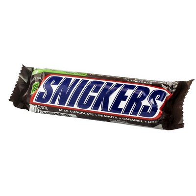 Overwrapped Snickers® Bar