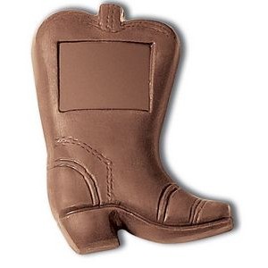 Molded Chocolate Cowboy Boot (1 Oz.)