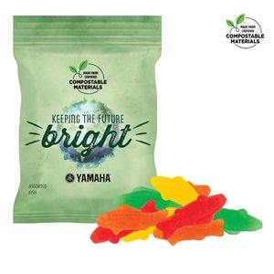2 Oz. ECO-Digibag, Compostable & Full Color, Assorted Fish