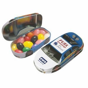 Minty 500 Race Car Tin w/ Assorted Jelly Beans