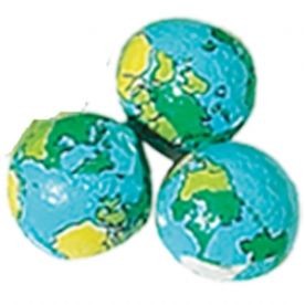 Foil Wrapped Chocolate Mini Earth Balls