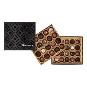 Gourmet Chocolate Truffles Gift Box - 40 pc