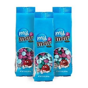 7 Oz. Personalized M&M'S® Bags- Set of Three Bags