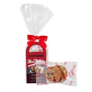 Happy Holidays Mrs. Fields Mini Cookie Gift Tote