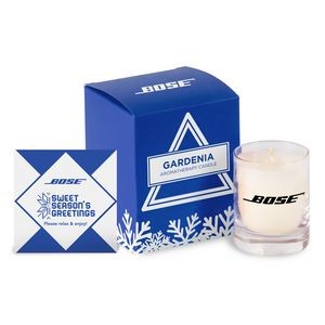 3 Oz. Glass Votive Candle in Soft Touch Gift Box