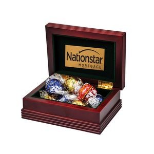 Executive Wood Box with Lindt® Chocolate
