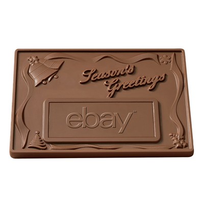 Large Molded Chocolate Bar - 1 Lb.