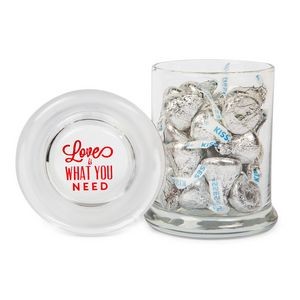 Glass Gourmet Jar - Hershey's Chocolate Kisses®