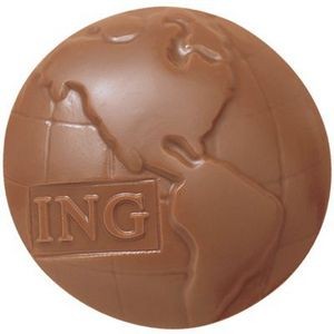 Molded Chocolate Globe - 1.5 Oz.
