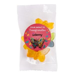 Clever Candy 1oz. Goody Bags - Gummy Butterflies