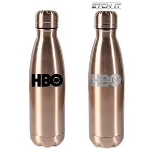 17 Oz. Double Wall Stainless Steel Insulated Vacuum Bottle