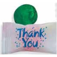 5 Flavor Crystal Fruit Candy w/ Stock Thank You Wrapper
