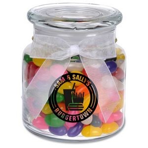 22 Oz. Glass Jar w/ Assorted Regular Jelly Beans