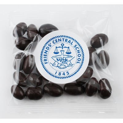 2 Oz. Handfuls of Dark Chocolate Almonds
