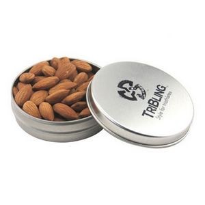 Round Tin with Almonds -1.7 Oz.